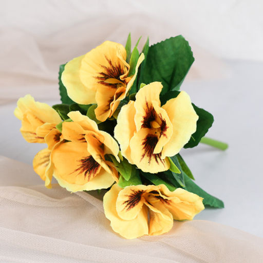 Цена за 12 шт. Цветок искусственный / W01316-16 /уп 12/300/600/ ВЫПИСЫВАТЬ по 12 штук - Галеонтрейд фото 5