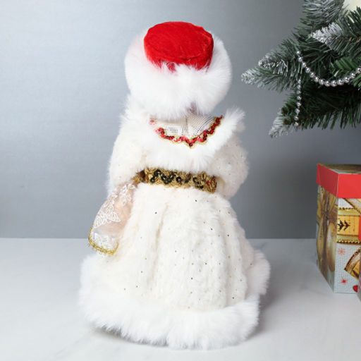 Фигурка Снегурочка 30 см + подарок / 19B603-12 /уп 36/ музыкальная - Галеонтрейд фото 3