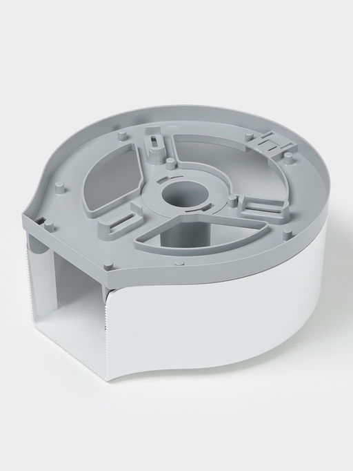 Диспенсер для туалетной бумаги SAVANNA, пластик, белый, втулка 4 см