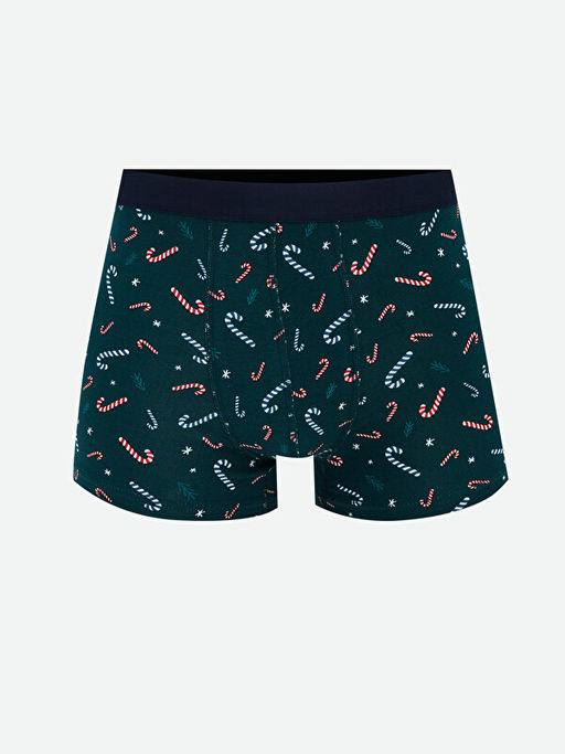 Standart Kal?p Y?lba?? Temal? Erkek Boxer 3l? - Waikiki фото 3