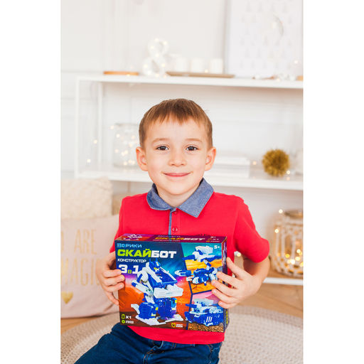 Конструктор электронный Скайбот 3 в 1, работает от батареек - Эврики фото 6