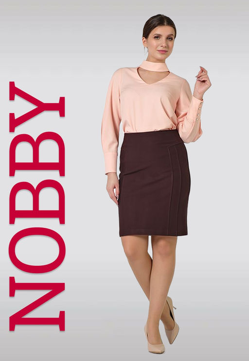 NOBBY, Юбка Ю1-151/3 (шоколадный)