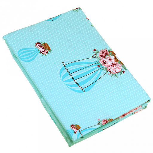 "Корзины" Скатерть 180х145см, длина стола до 140см, на 6 персон, хлопок "Премиум" 186г/м2, "Домашняя мода" (Россия)