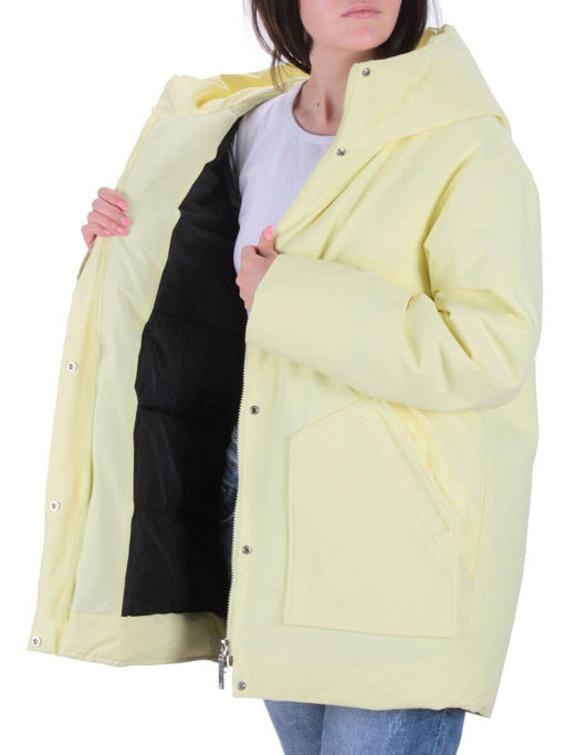 22311 YELLOW Куртка зимняя женская (200 гр. холлофайбера) - Fashion фото 7