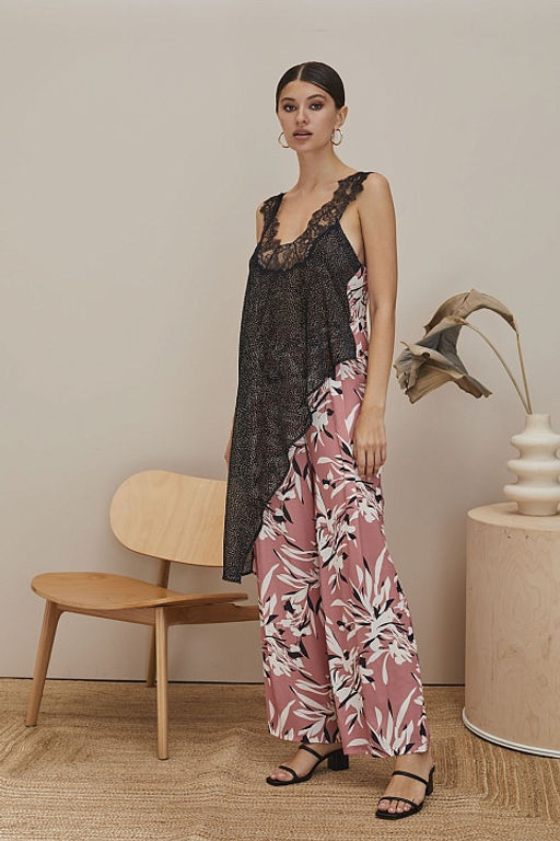 Сарафан 61694-2 Цветочный принт