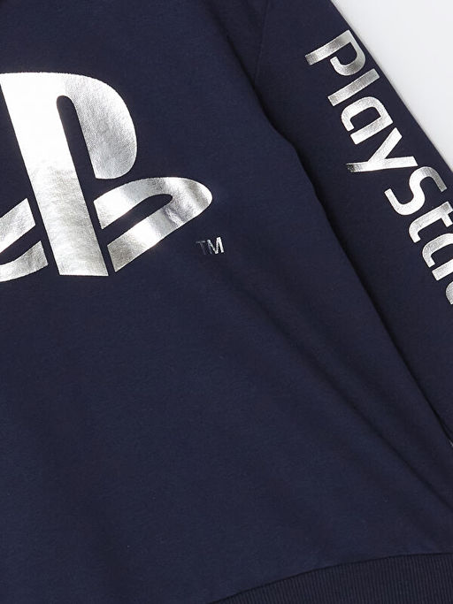 Kap??onlu PlayStation Bask?l? Erkek ?ocuk Sweatshirt - Waikiki фото 2