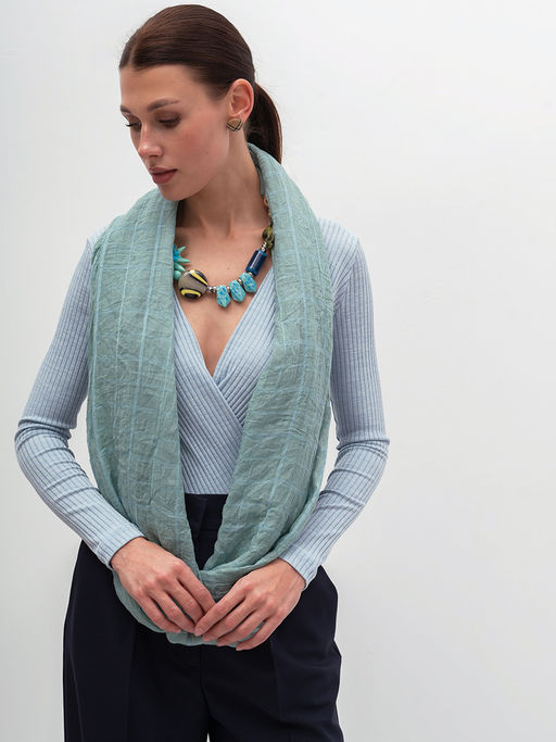 Шарф 75х150 см SVB-0195M-1 - Tantino фото 3