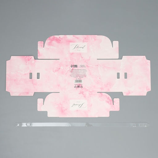 Цена за 3 шт. Переноска влагостойкая для цветов Подарок, 15 х 10 х 13 см - Дарите счастье фото 7