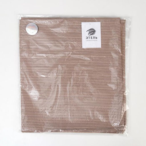 Дорожка Этель 130×35 см, цв. кофейный, 60% хл 40% пэ, 370 г/м²