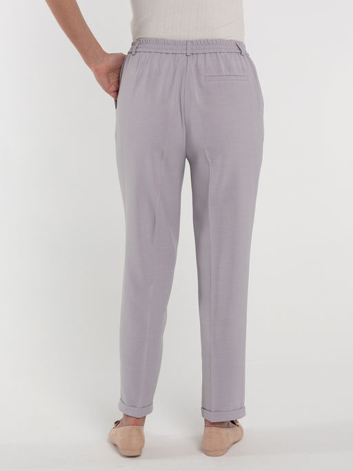 Брюки из легкой костюмной ткани (вишер, турецкий лен), со стрелками