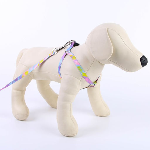 Комплект Листья, шлейка 24-36 см, поводок 120х1 см - Пушистое счастье фото 4