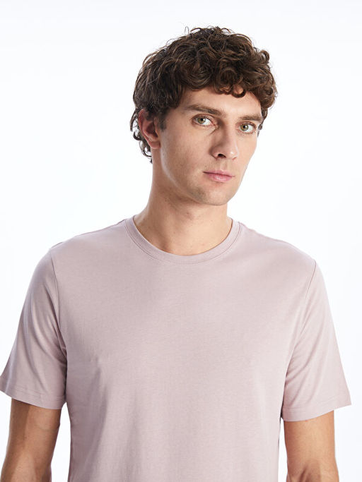 Bisiklet Yaka Penye Erkek Ti??rt