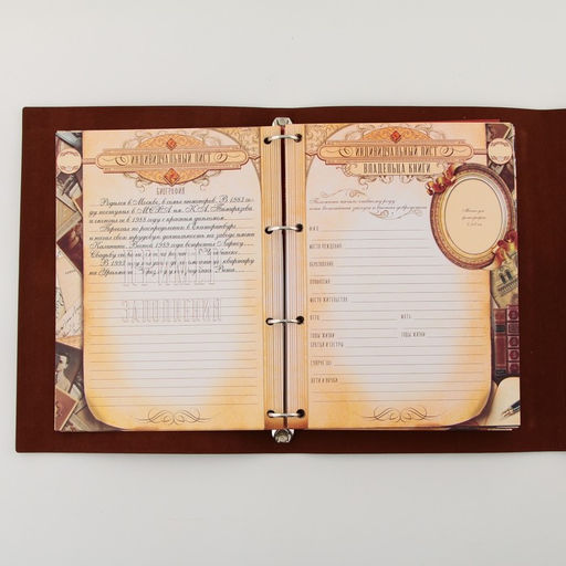 Родословная книга "Книга нашей семьи", красн., 31 х 22 см