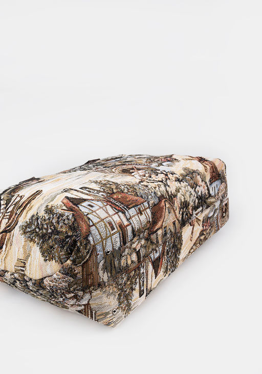 Сумка большая из гобелена c принтом Мельницы L-Craft  фото 5