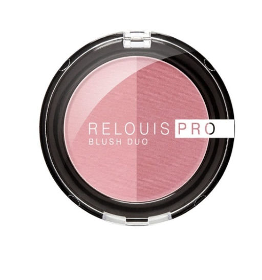 RELOUIS Румяна компактные RELOUIS PRO BLUSH DUO тон:202