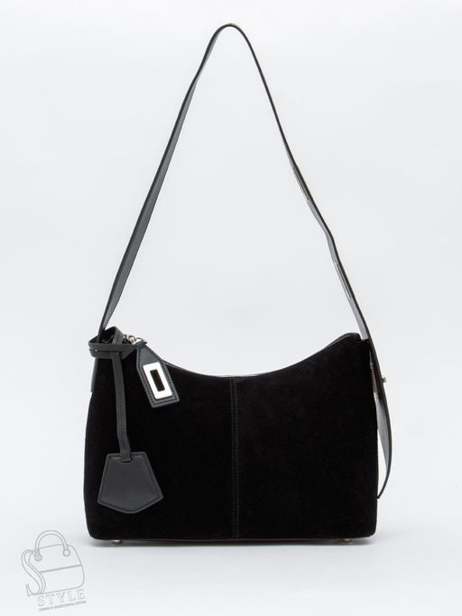 Сумка женская кожаная 1110M black  Polina&Eiterou  в Новосибирске