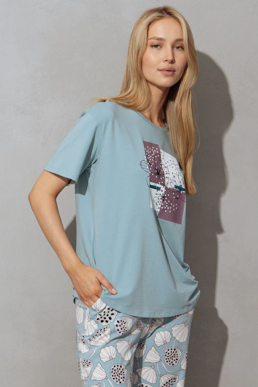 ФУТБОЛКА ЖЕНСКАЯ арт. 4110W-20202.5H-217.1197 - Almando melado фото 8