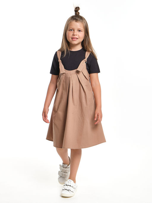 Комплект для девочки UD 7945/7946 черный/коричневый - Mini maxi фото 16