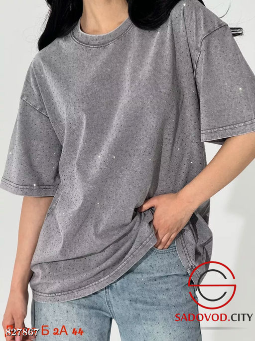 Футболка женская из хлопка