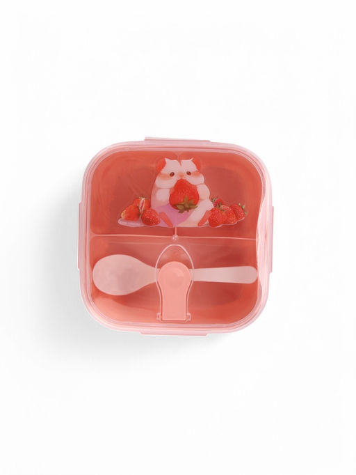 Ланч - бокс с клапаном Хомячок, 3 секции, 14145 см - Сима-ленд фото 3