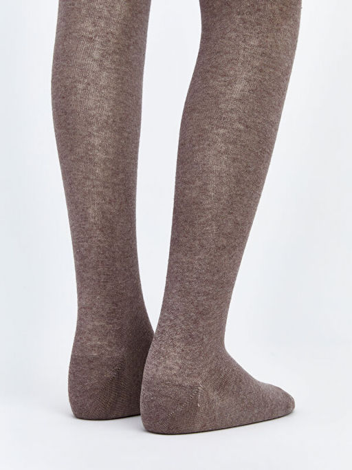 Basic K?z ?ocuk K?lotlu ?orap 2li