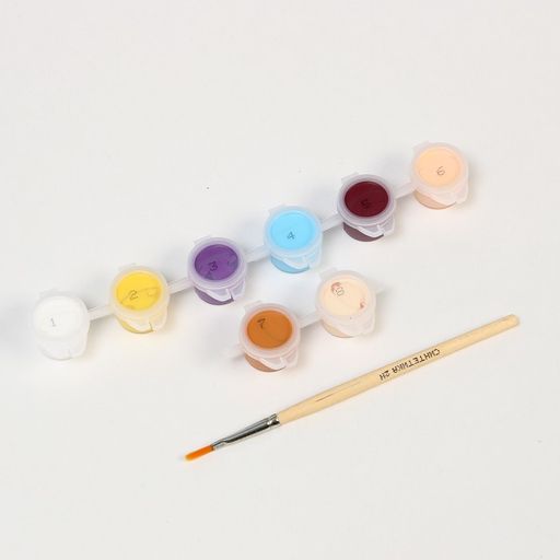 Картина по номерам Совушка на ветке 21 15 см - Школа талантов фото 5