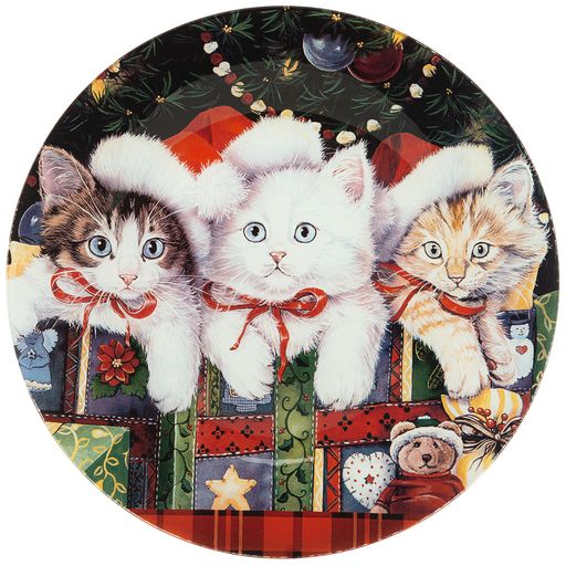 БЛЮДО ДЛЯ ТОРТА С ЛОПАТКОЙ КОЛЛЕКЦИЯ РОЖДЕСТВЕНСКАЯ СКАЗКА 28 СМ - Lefard фото 3