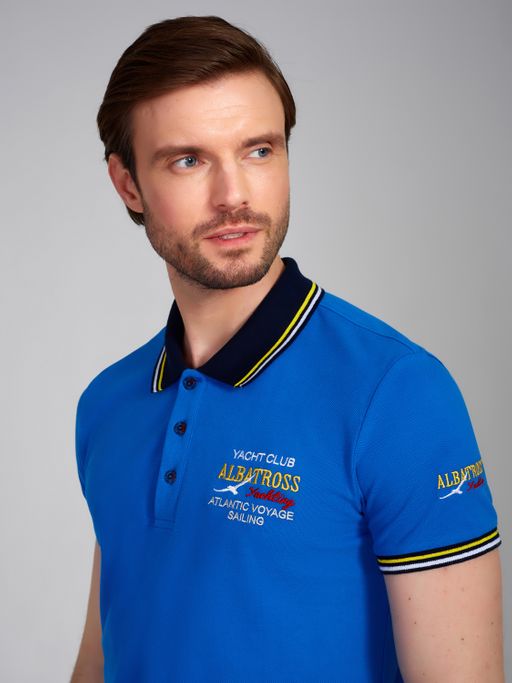 Поло мужское Yachting 65M-RR-1366 RED-N-ROCKS