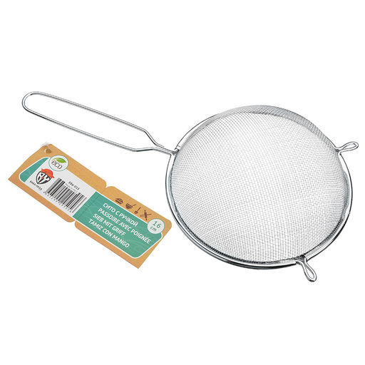 _Сито метал с ободом и ручкой 16 см арт. FY-015/16, 886-015