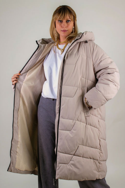 Зимняя куртка, большие размеры арт.6679-1