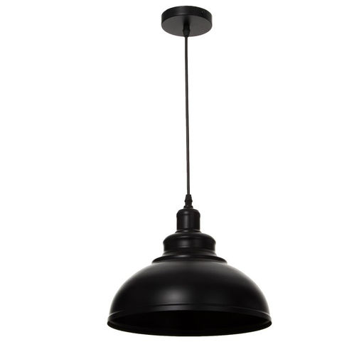 Светильник 1250/1BK E27 40 Вт черный 30×30×24-124 см