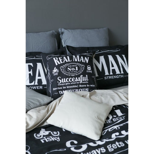 Постельное бельё Этель евро Real Man 200х217 см, 240*220 см, 50х70+3 см - 2 шт  фото 27