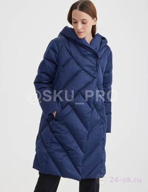 Пальто женское LZA-D101129-DN, 
темно-синий - Steinberg фото 2