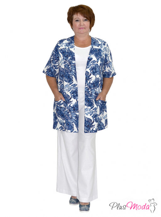 Жакет Модель №685 размеры 44-84 - Plusmoda фото 8