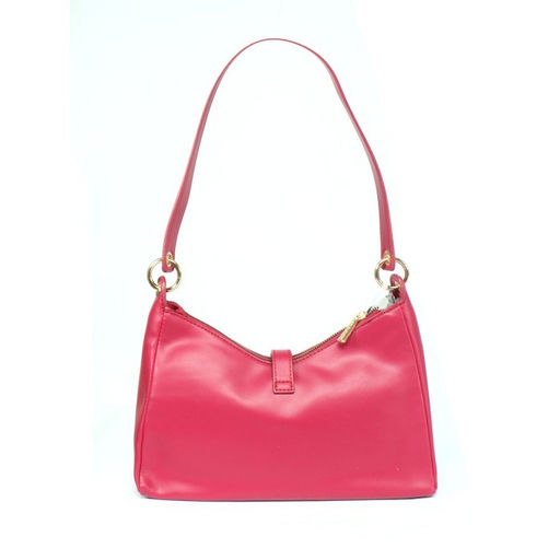 Сумка женская искусственная кожа DJ-СМ 6731-ROSE RED, 1отд, плечевой ремень, фуксия SALE 257775 - Adelia фото 2