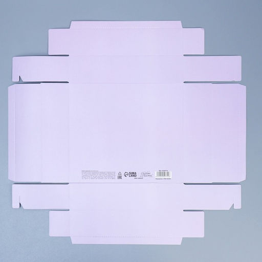 Цена за 2 шт. Коробка подарочная, упаковка, Цветы, 23.5?20.5?5.5 см