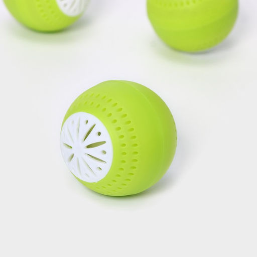 Поглотитель запаха для холодильника Доляна, 3 шт., d=5 см