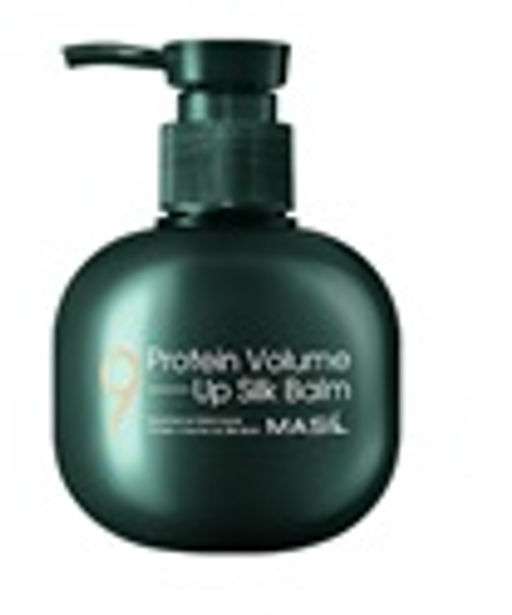 Masil 9 Protein Volume Up Silk Balm, 180ml - Несмываемый бальзам для увеличения объема  фото 2