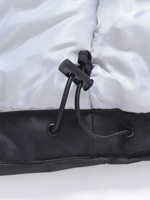 Парка зимняя женская с капюшоном черного цвета 9538-1Ch - Valianly фото 12