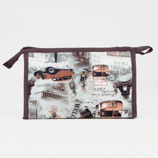 Косметичка на молнии, цвет серый - Simaland фото 2