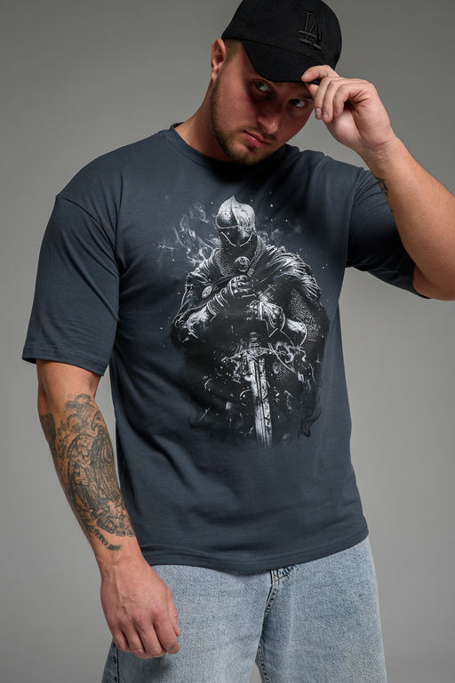 Футболка мужская 8507/1 оверсайз