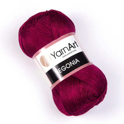 Бегония (Begonia) пряжаYarnArt 100%мерсериз.хлопок 10x50г/169м  фото 9