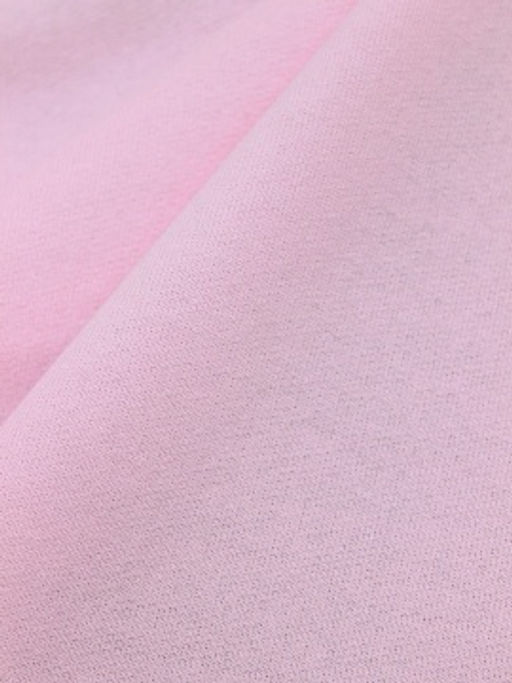 Футер 2-х нит. начес цв.Нежно- розовый, ш.2.14м (1.07м*2,чул), Карде/Ое, хл-90%, п/э-10%, 180гр/м.кв - Купава фото 3