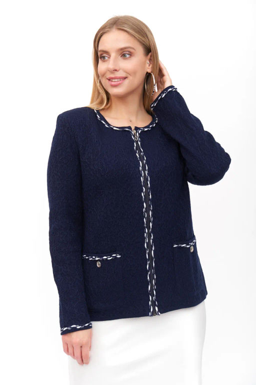 Жакет Д 2749/т.синий