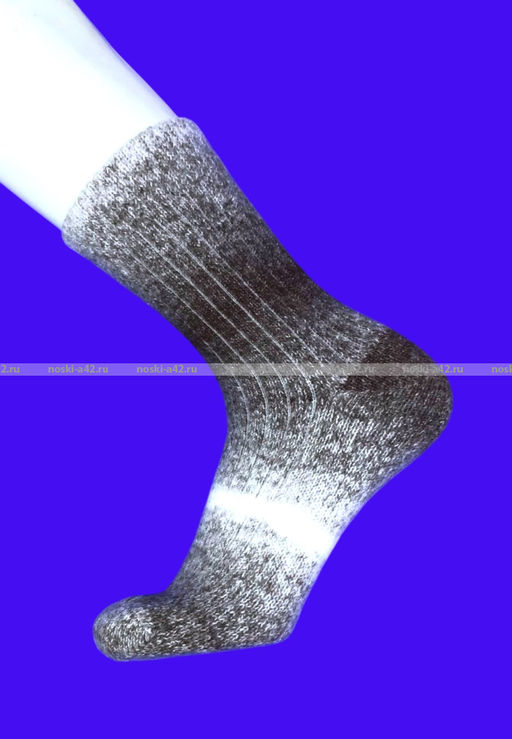 Цена за 10 пар. Термоноски МУЖСКИЕ медицинские из шерсти ламы арт. 7141