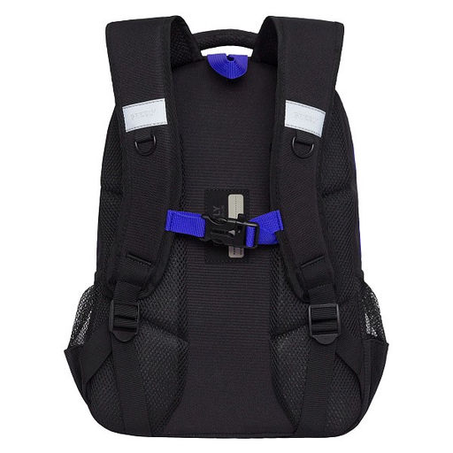 RB-453-3 Рюкзак школьный с картхолдером на держателе - Grizzly фото 12