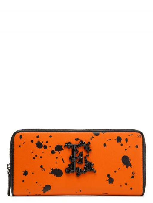 Кошелек ZQ76-2424 orange/black