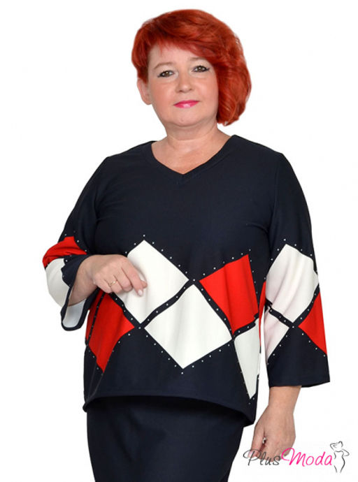Туника Модель №1720 размеры 44-84 - Plusmoda фото 10