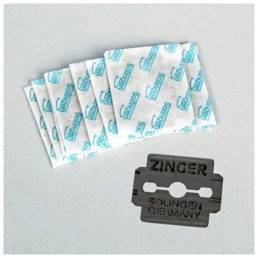 ZINGER Лезвие для скребка Blades 10S\GC зеленые