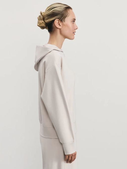 Толстовка на молнии с капюшоном / Zarina  фото 4